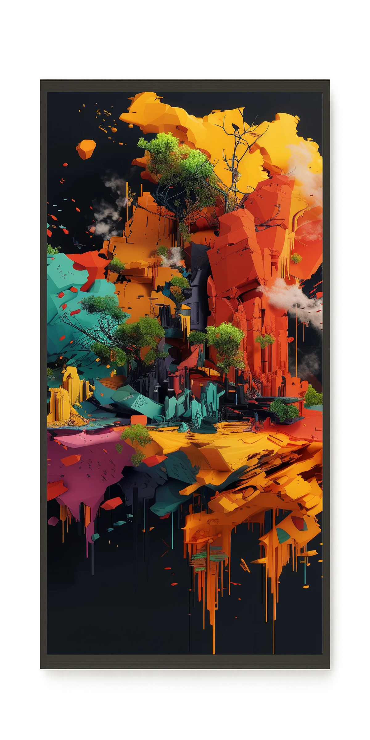 Imagined Terrain Canvas Print