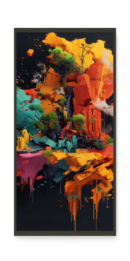 Imagined Terrain Canvas Print
