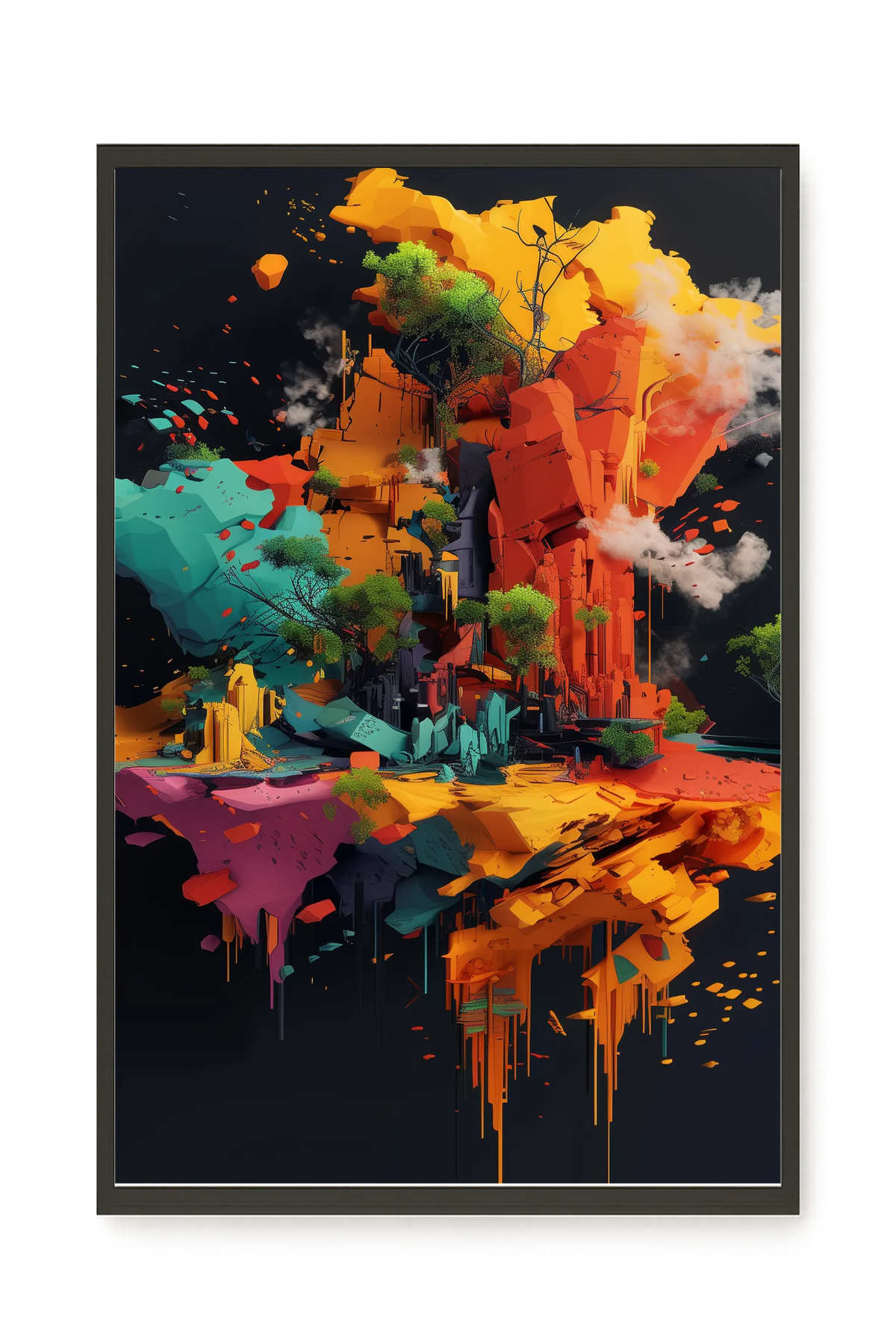 Imagined Terrain Canvas Print