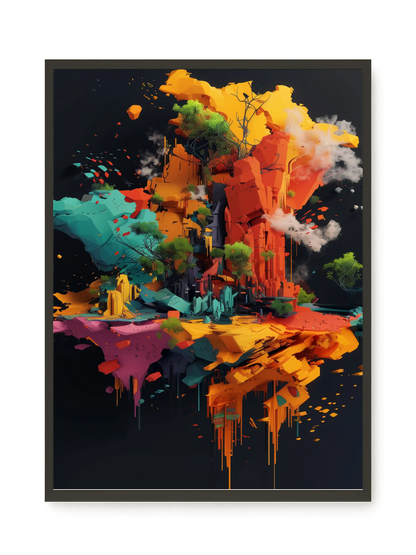 Imagined Terrain Canvas Print