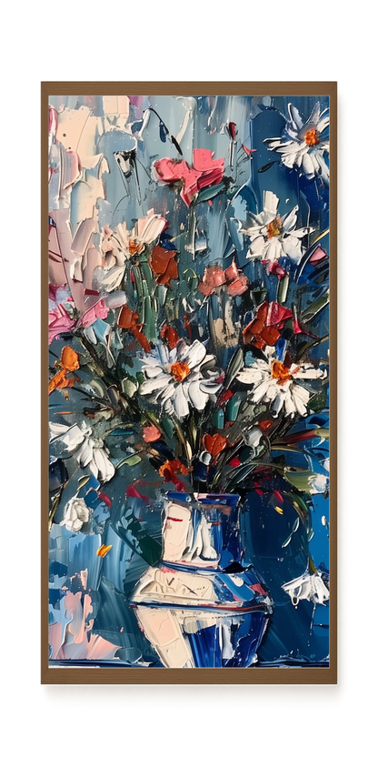 Floral Burst Canvas Wall Art