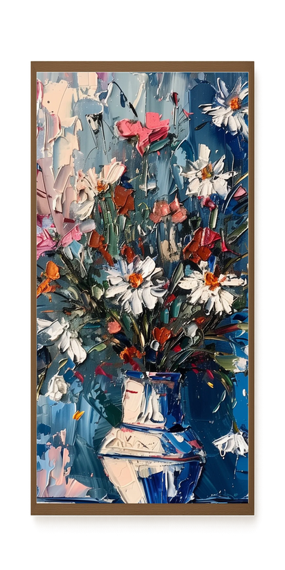 Floral Burst Canvas Wall Art