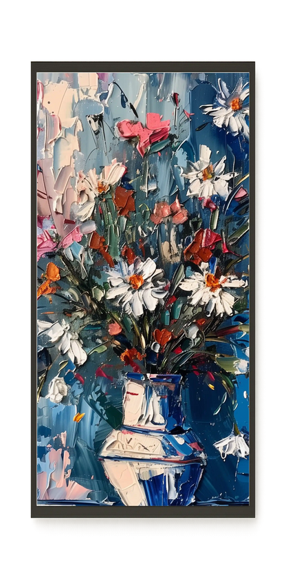 Floral Burst Canvas Wall Art
