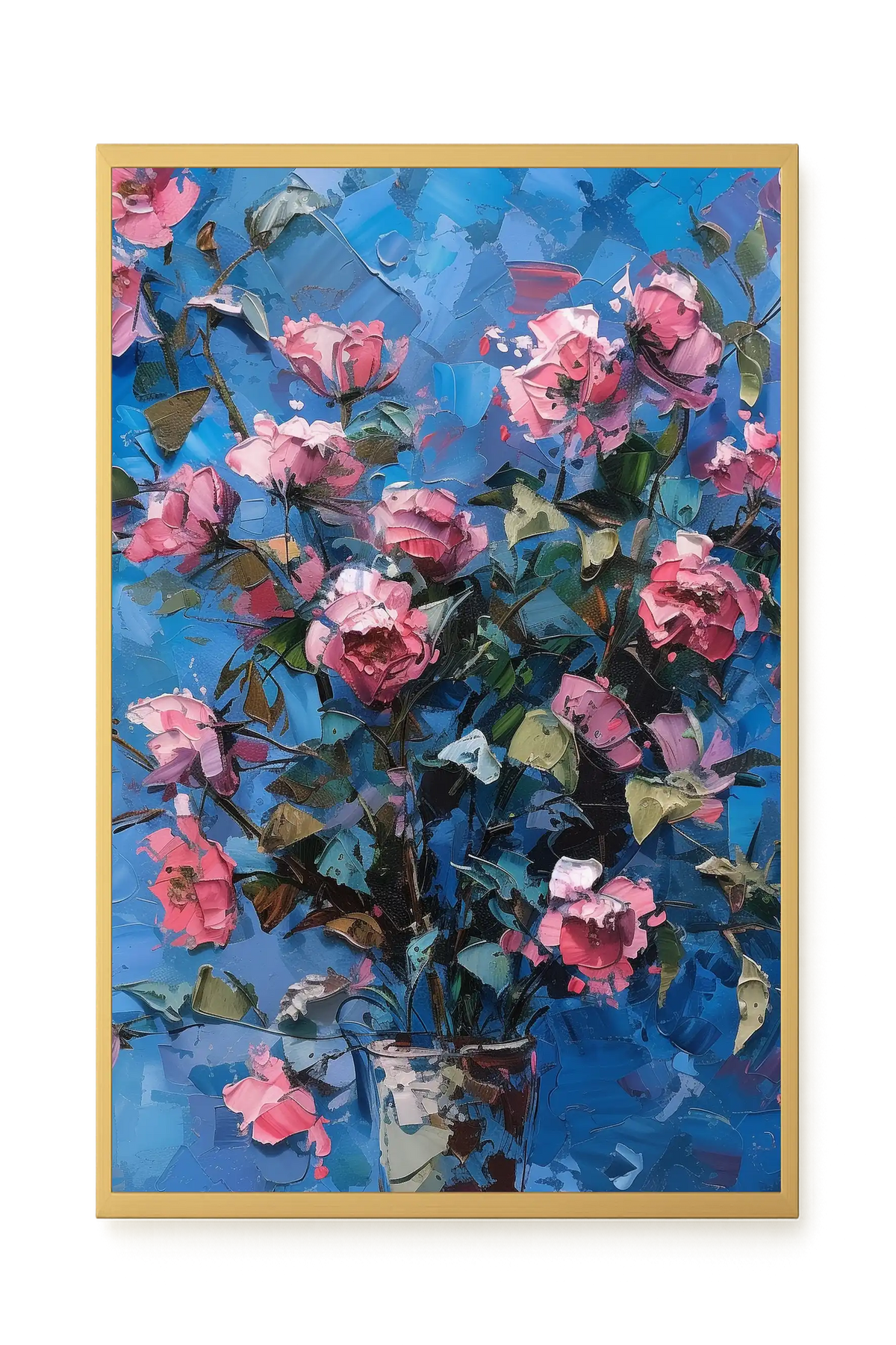 Blue Bloom Canvas Print