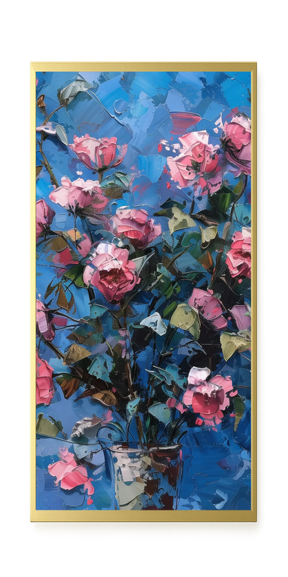 Blue Bloom Canvas Print
