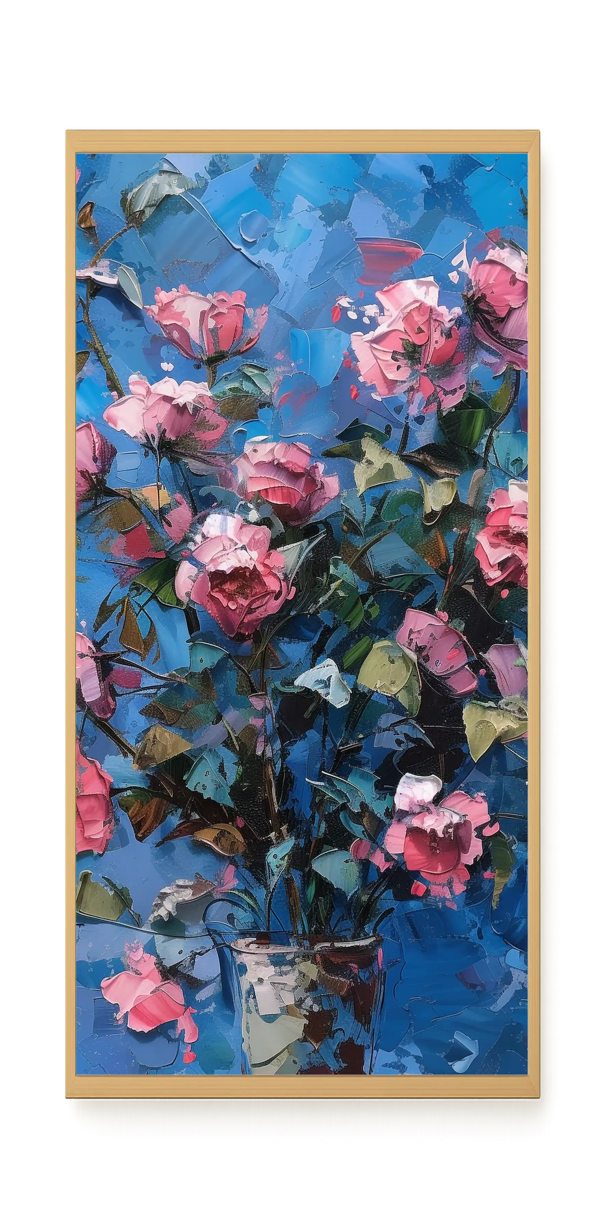 Blue Bloom Canvas Print