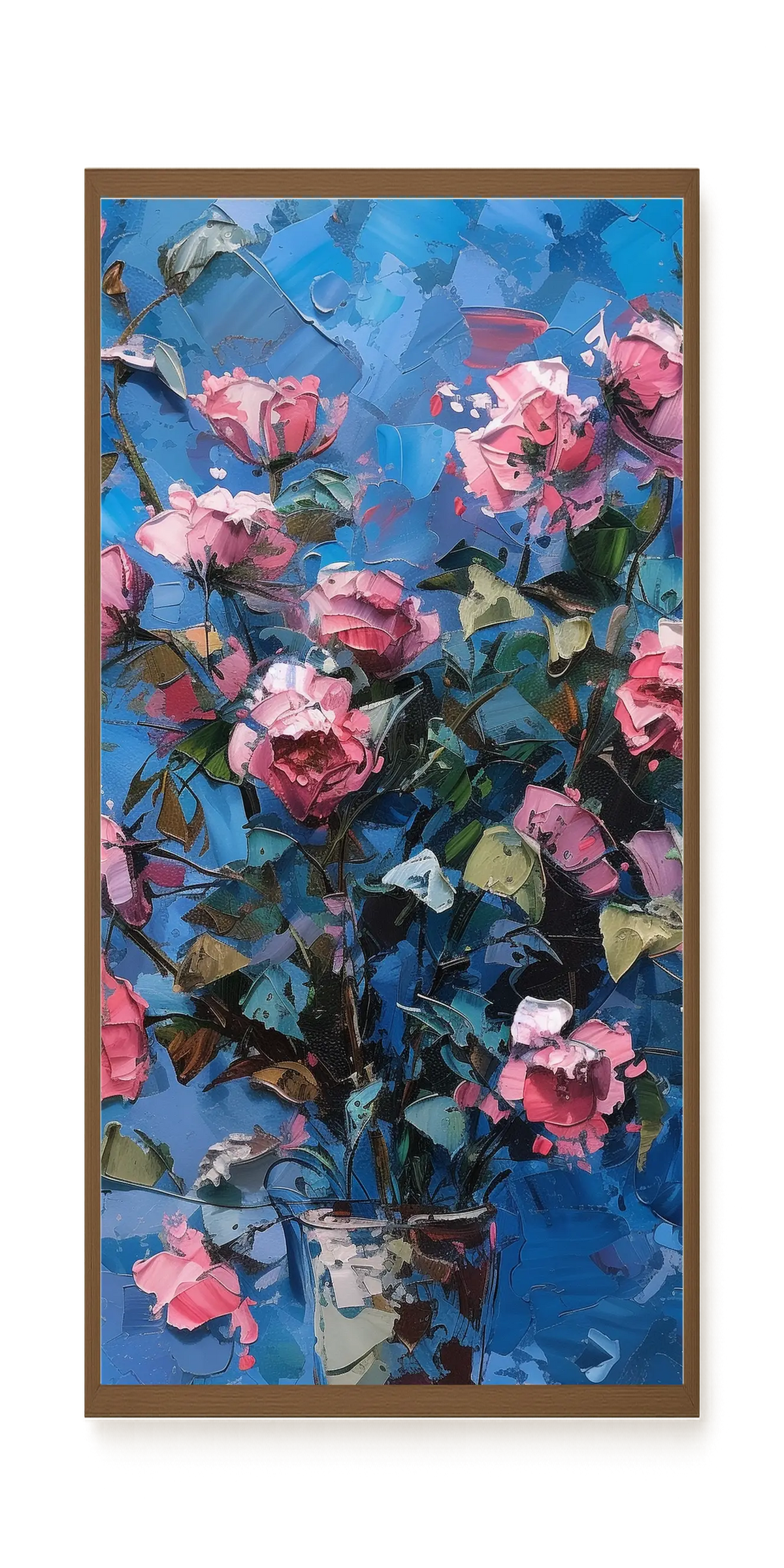 Blue Bloom Canvas Print