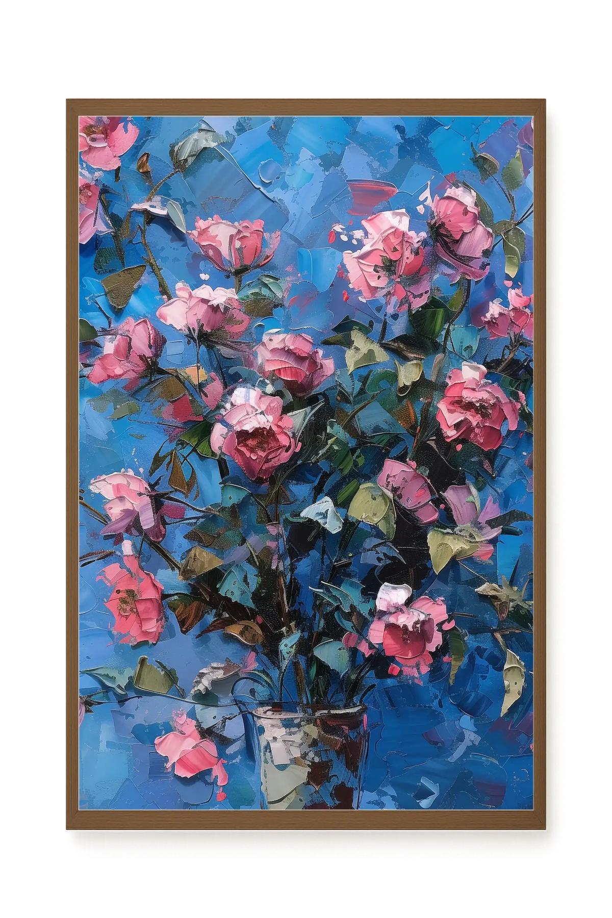 Blue Bloom Canvas Print