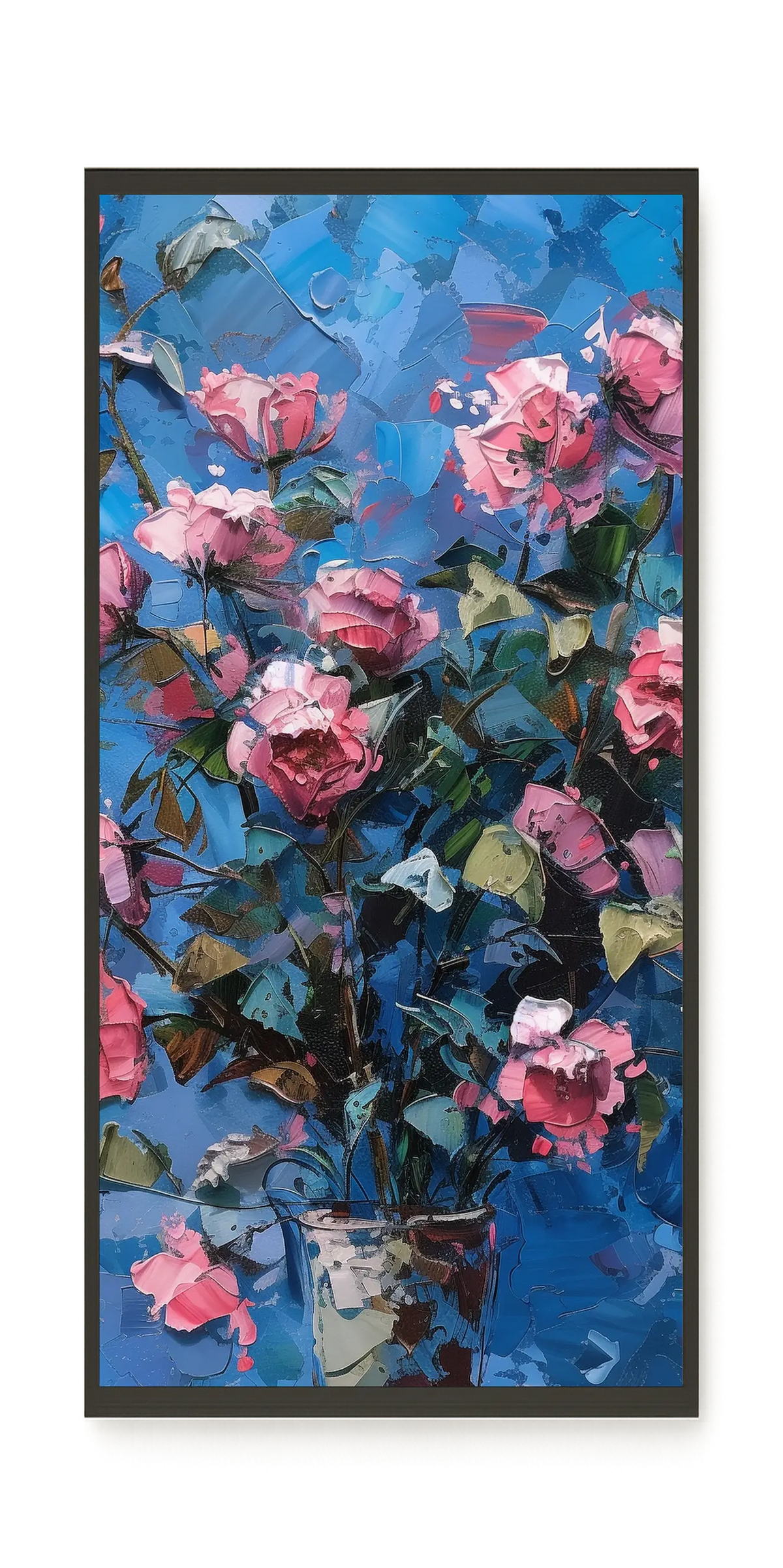 Blue Bloom Canvas Print