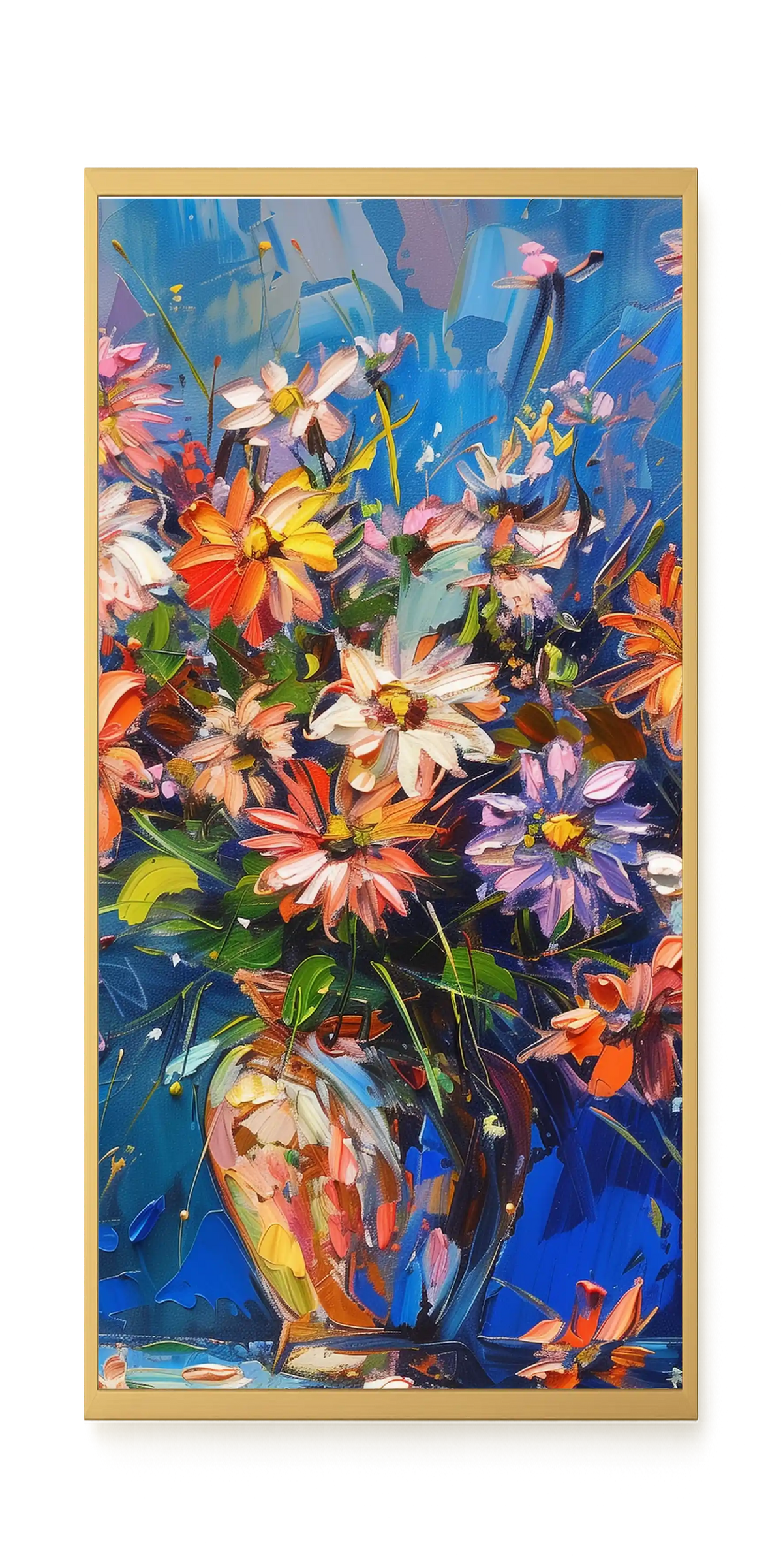 Petal Motion Canvas Wall Art