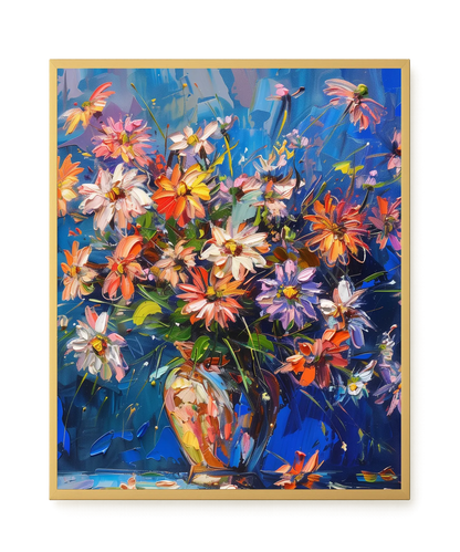 Petal Motion Canvas Wall Art