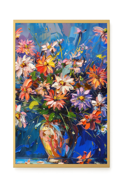 Petal Motion Canvas Wall Art