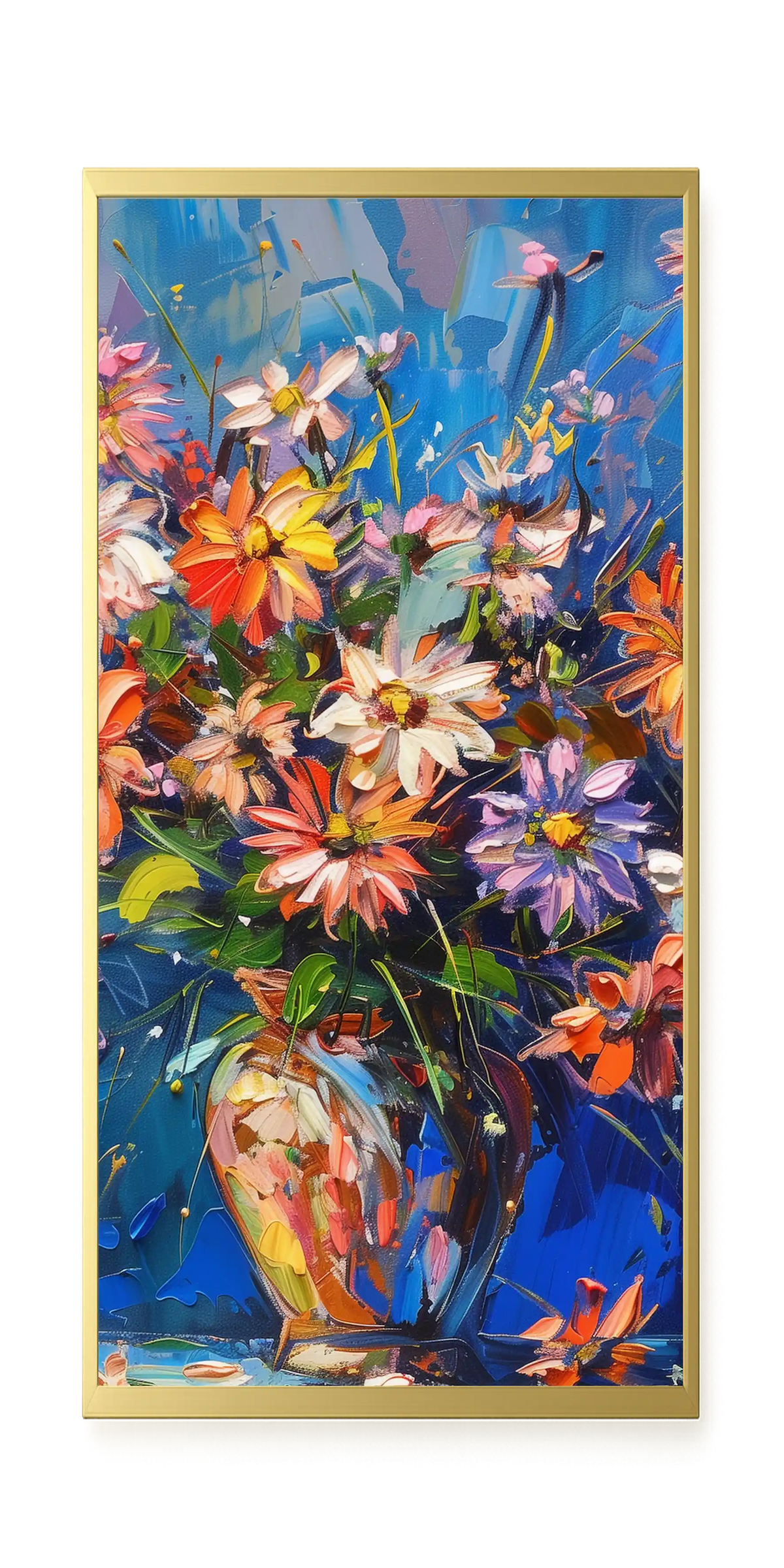 Petal Motion Canvas Wall Art