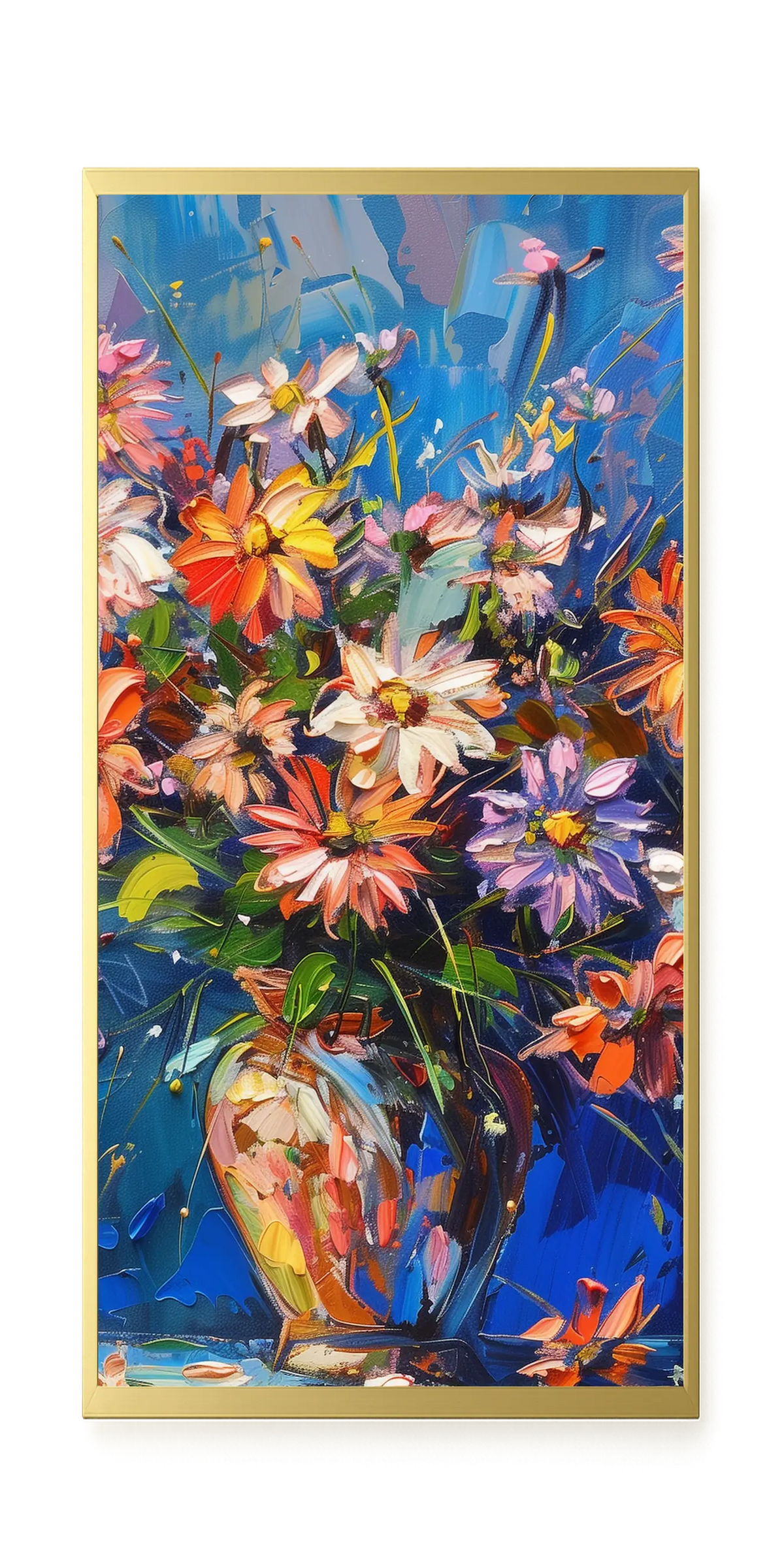 Petal Motion Canvas Wall Art