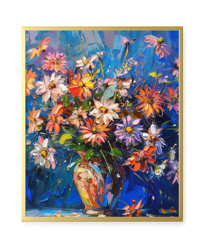 Petal Motion Canvas Wall Art