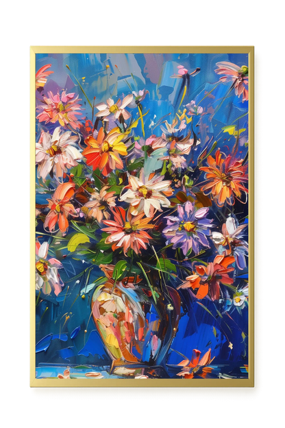 Petal Motion Canvas Wall Art