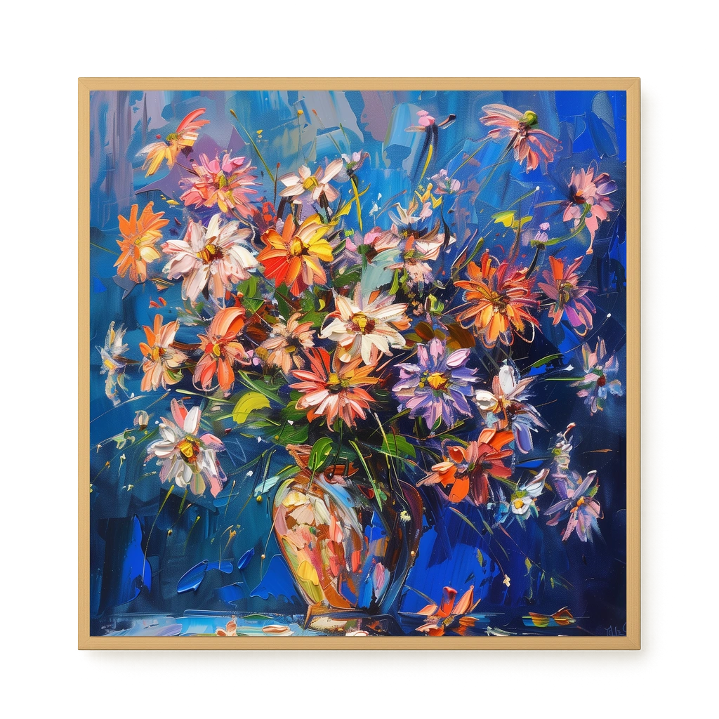 Petal Motion Canvas Wall Art