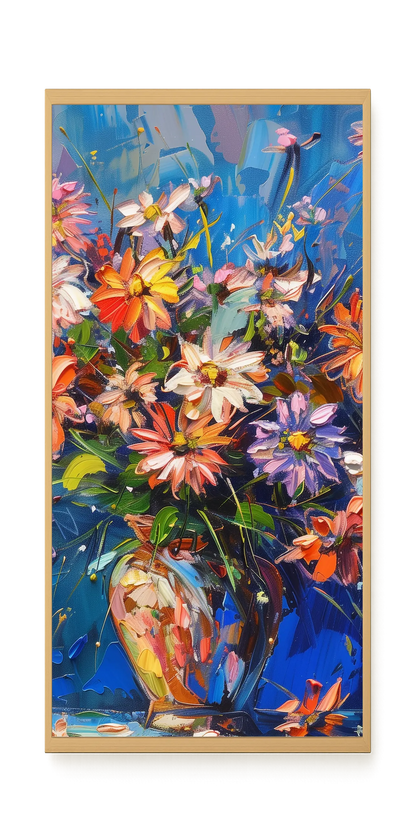 Petal Motion Canvas Wall Art