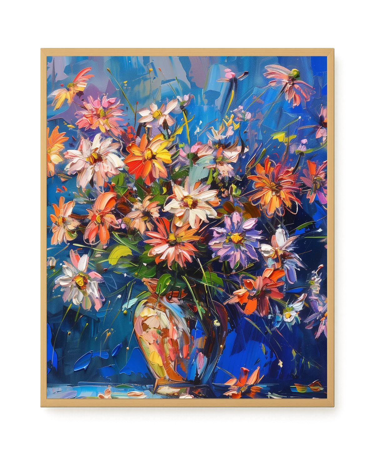 Petal Motion Canvas Wall Art