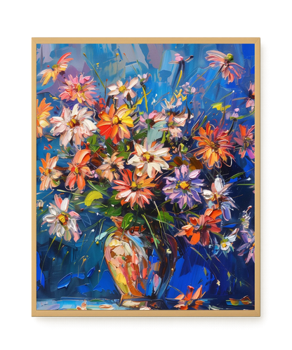 Petal Motion Canvas Wall Art