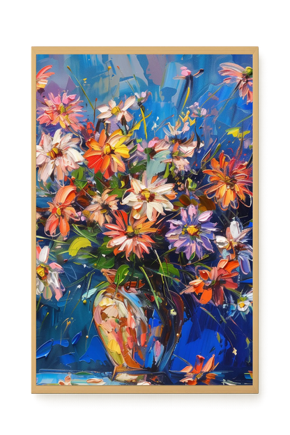 Petal Motion Canvas Wall Art