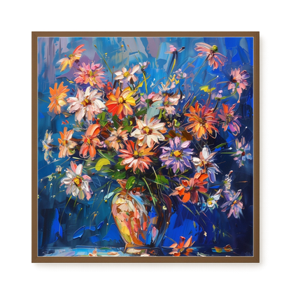 Petal Motion Canvas Wall Art