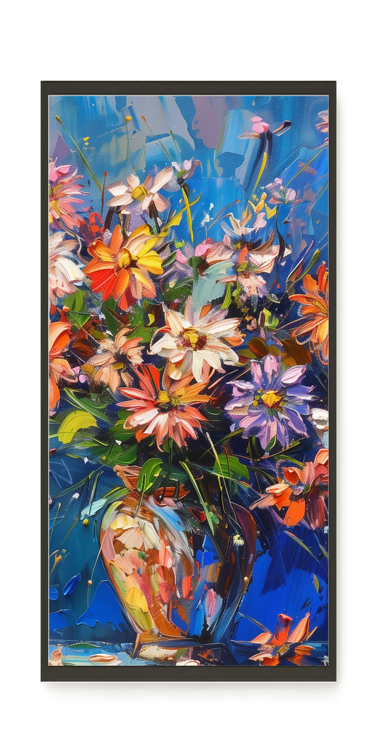 Petal Motion Canvas Wall Art