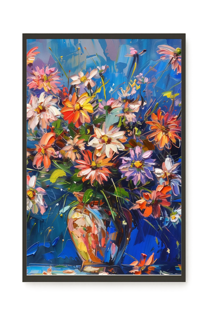 Petal Motion Canvas Wall Art