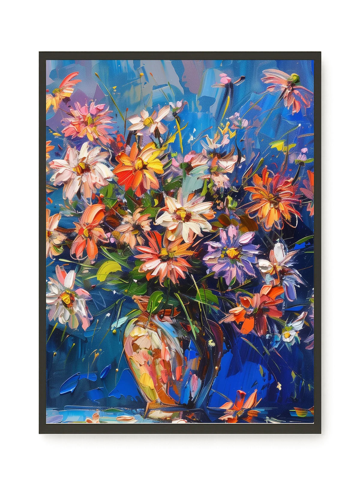 Petal Motion Canvas Wall Art