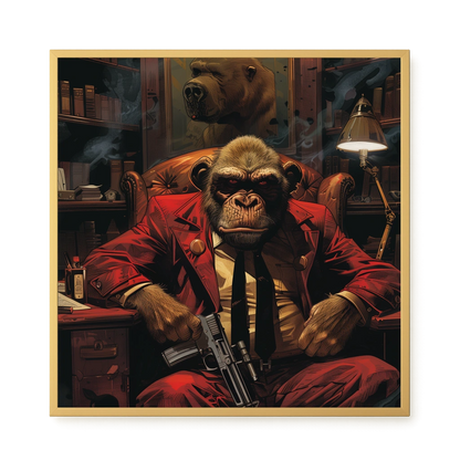 Instinctive Authority Canvas Print