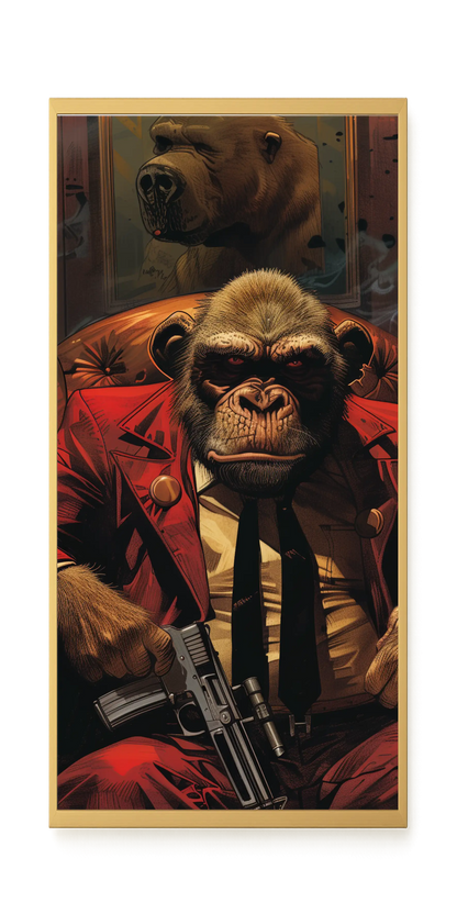 Instinctive Authority Canvas Print