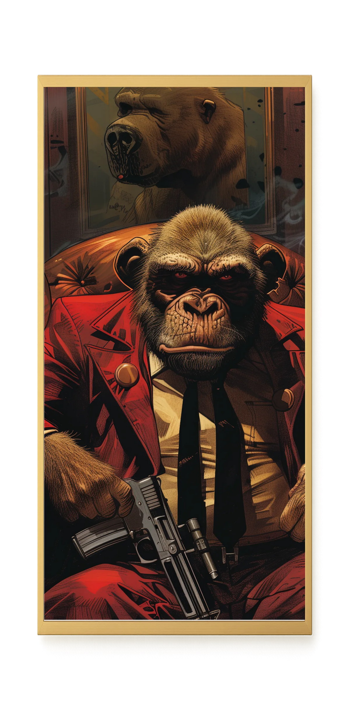 Instinctive Authority Canvas Print