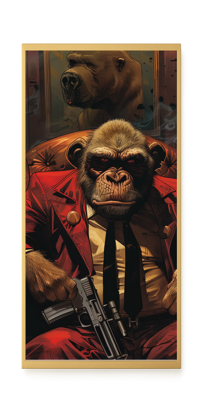 Instinctive Authority Canvas Print