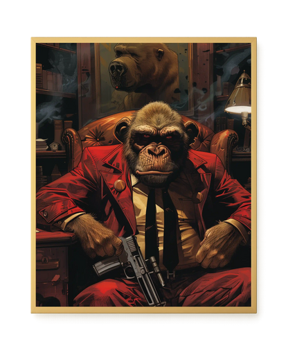 Instinctive Authority Canvas Print