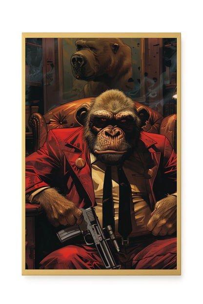 Instinctive Authority Canvas Print