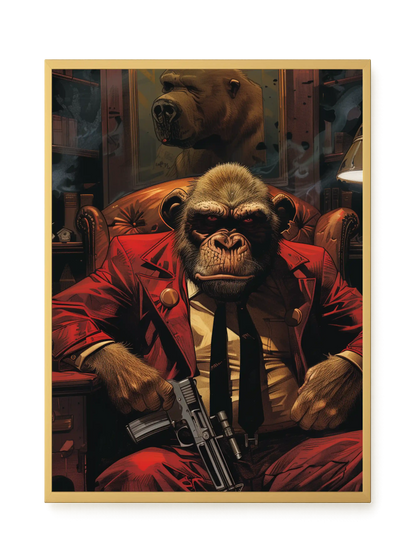 Instinctive Authority Canvas Print