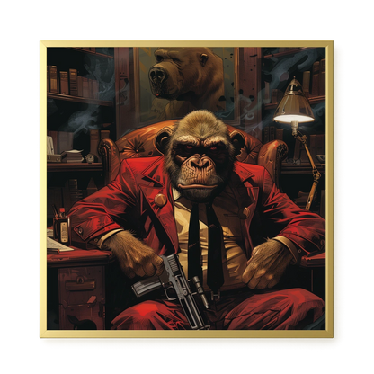 Instinctive Authority Canvas Print