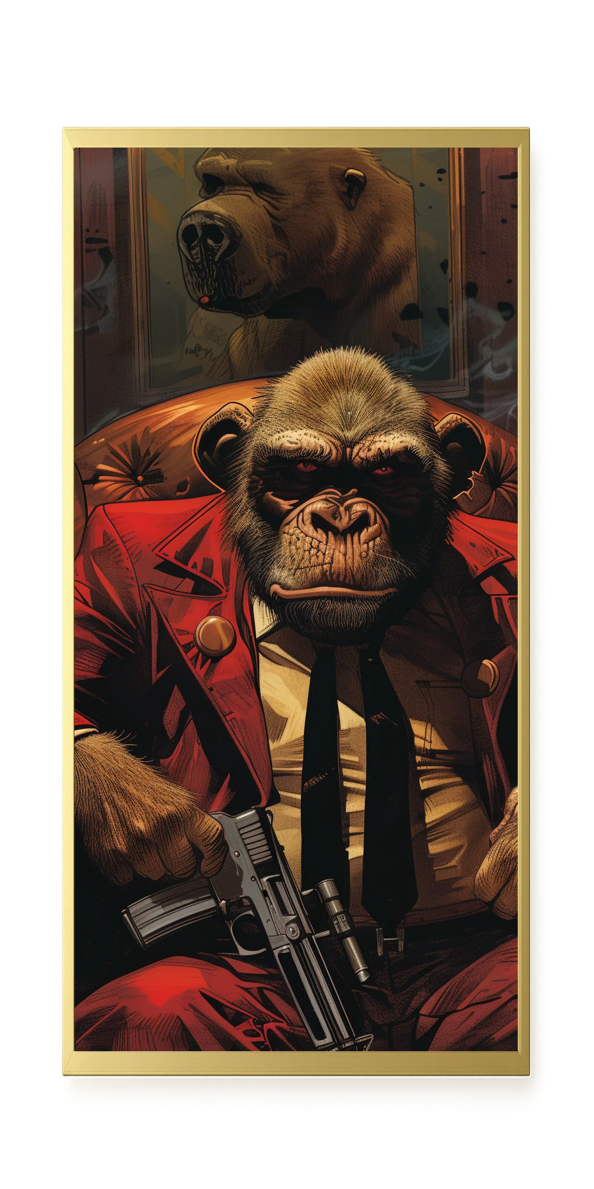 Instinctive Authority Canvas Print