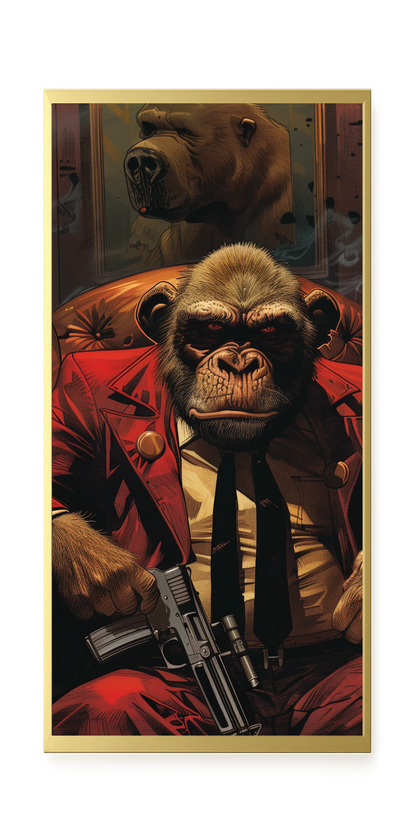 Instinctive Authority Canvas Print