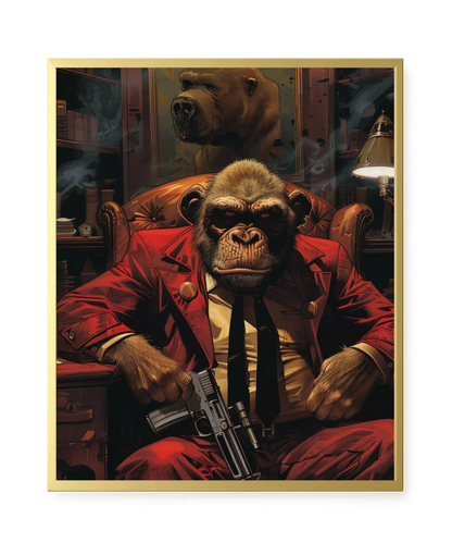Instinctive Authority Canvas Print