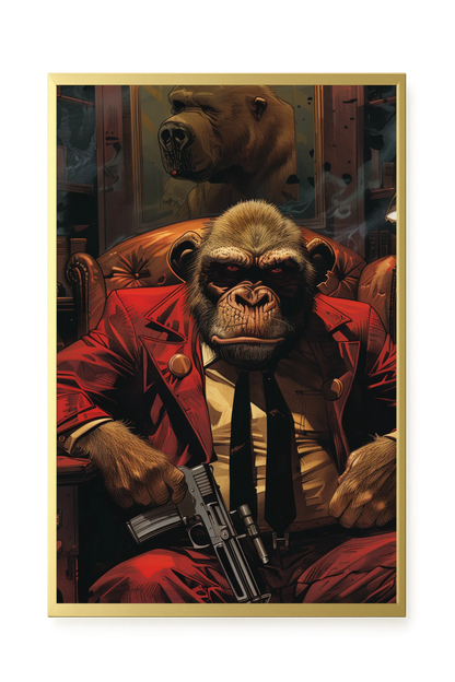 Instinctive Authority Canvas Print