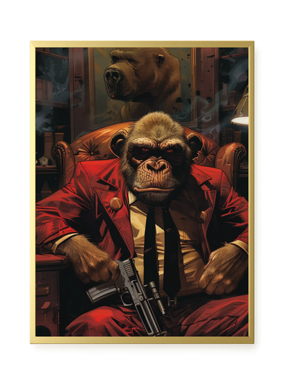 Instinctive Authority Canvas Print