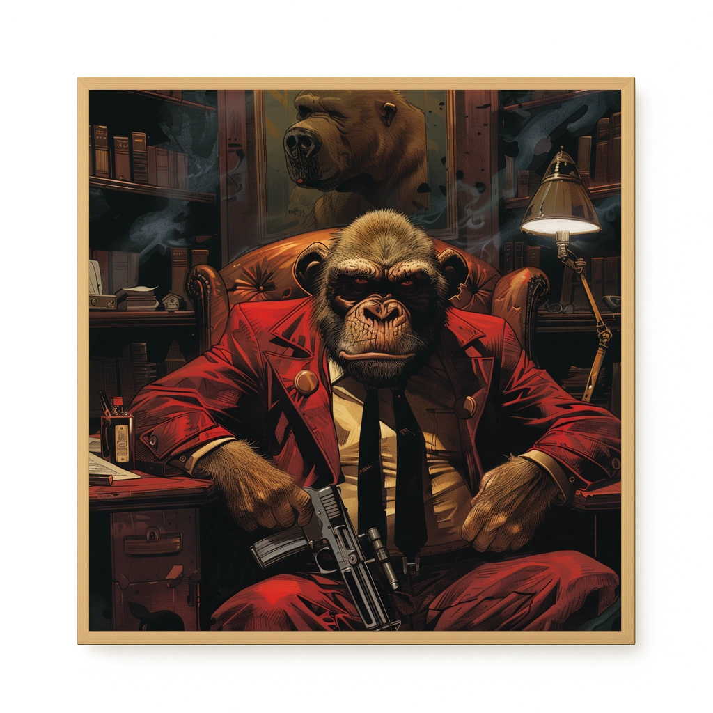Instinctive Authority Canvas Print
