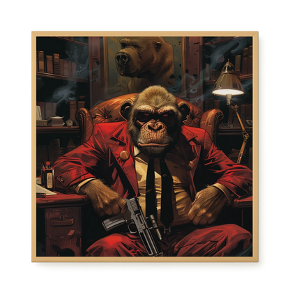 Instinctive Authority Canvas Print