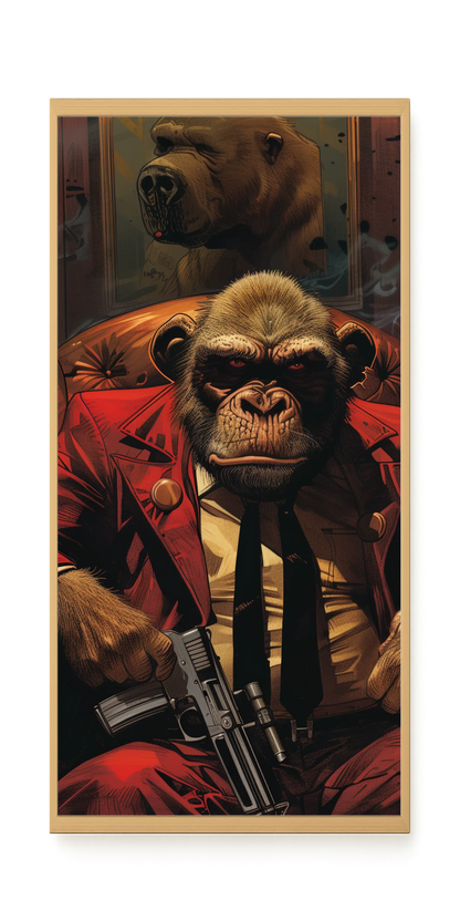 Instinctive Authority Canvas Print