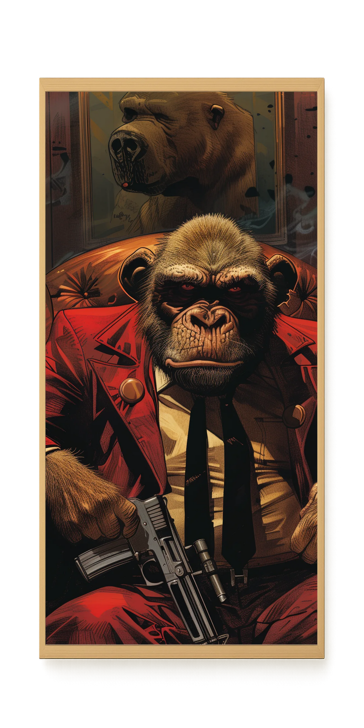 Instinctive Authority Canvas Print