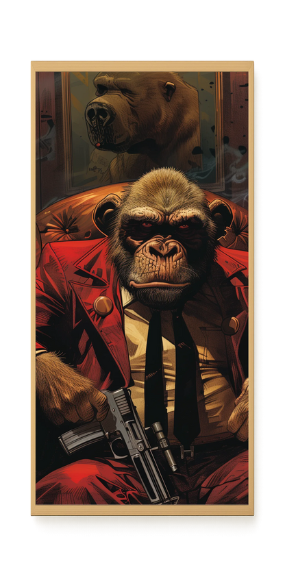 Instinctive Authority Canvas Print