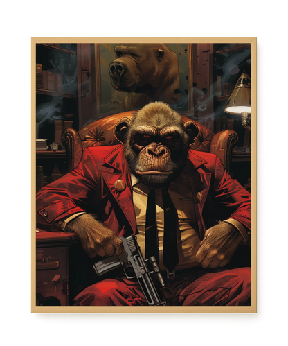 Instinctive Authority Canvas Print