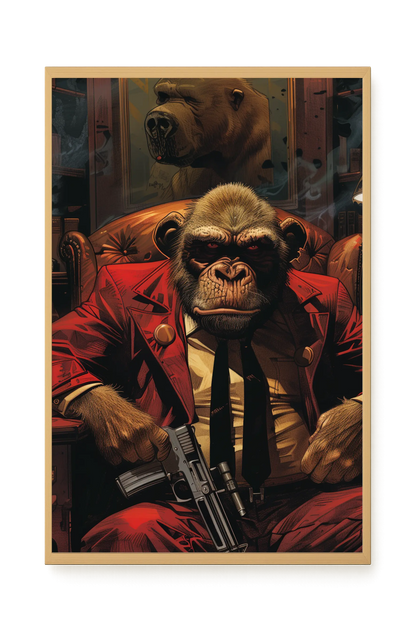 Instinctive Authority Canvas Print