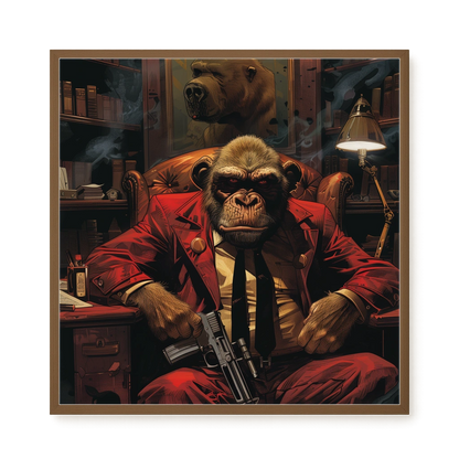 Instinctive Authority Canvas Print
